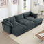 Canapé modulaire modulaire avec rangement et repose-pieds-673707317