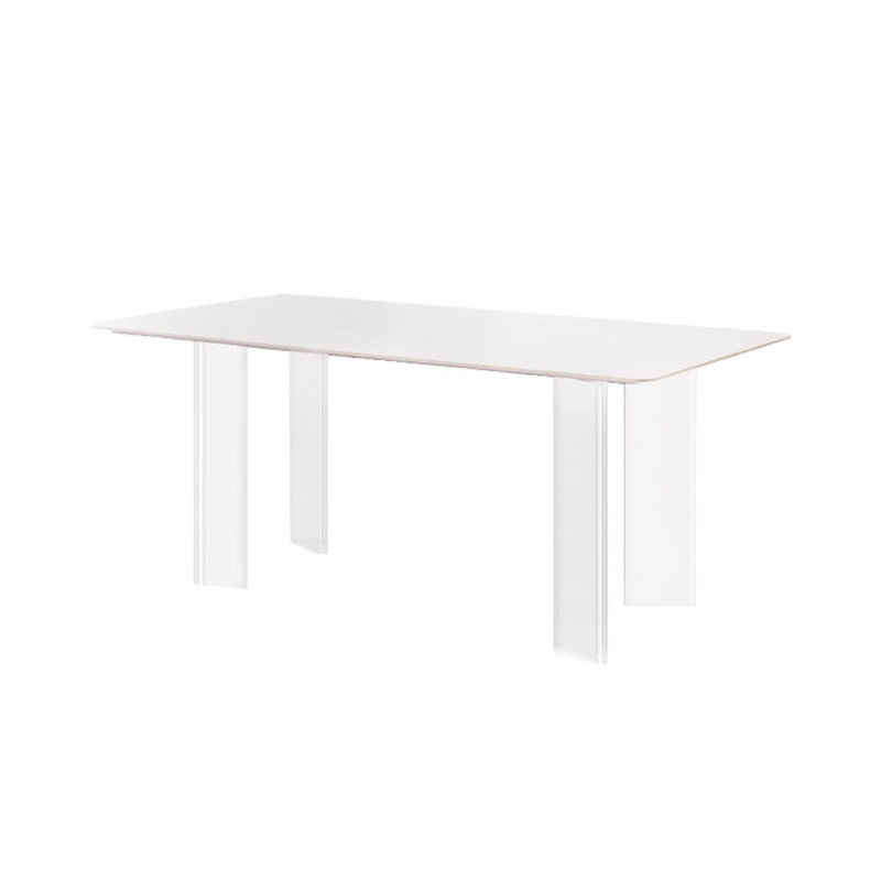 Gerardino, H 29,52 po x L 62,99 po x l 31,49 po, Blanc