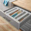 Plastic Rectangle Utensil Storage Set