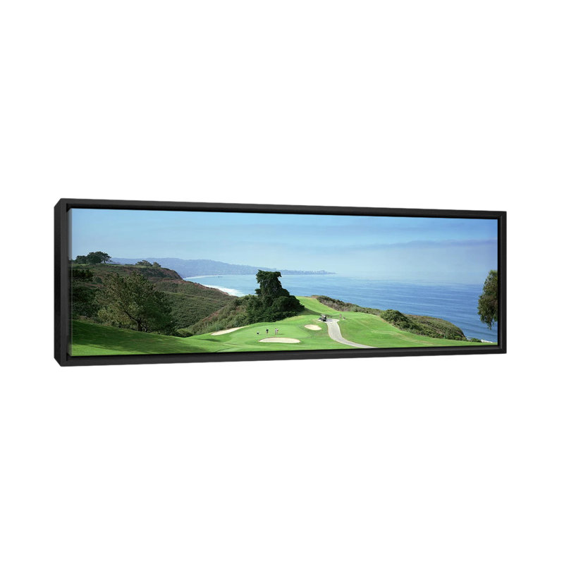«Panoramic Torrey Pines Golf Course», San Diego, Californie, reproduction de photo sur toile, H 12 po x l 36 po x P 1,5 po