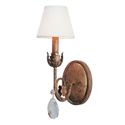 Lampe murale bougie 1 lumières Nordman