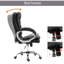 Wadlington Linen Executive Chair-1898750216