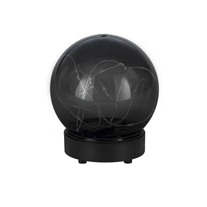 Jocelynne Transparent Black Integrated LED Pathway Light