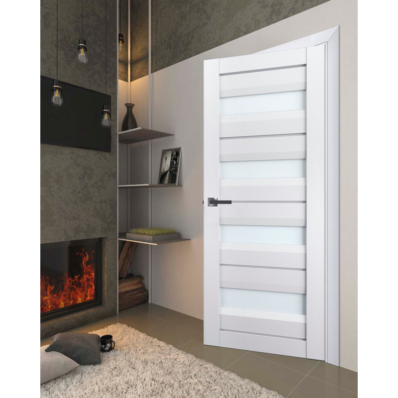 Porte standard Veregio, 79,5 po x 17 po, Blanc