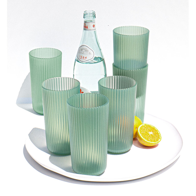 Tarhong 22 oz. Highball Glass, Aqua
