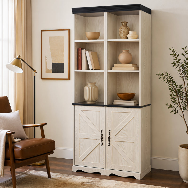 Armoire bibliothèque Farmhouse