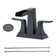 Centerset 2-handle Bathroom Faucet with Drain Assembly