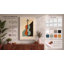 Geometric Violin Art Deco - Wrapped Canvas-927709930-927709933