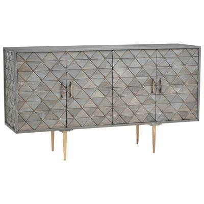 Grenora 152cm Solid Wood Sideboard