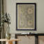 Tapisserie botanique florale encadrée sur papier-91356566-91356567