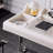 Creamy White 39.37inch Wide Multi-functional Desk