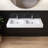 MEDUNJESS 47'' Wall Mounted Bathroom Sink Solid Surface Rectangular Bathroom  Sink