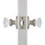 Classic Rosette with Crystal Door Knob-1189325749-1189325753