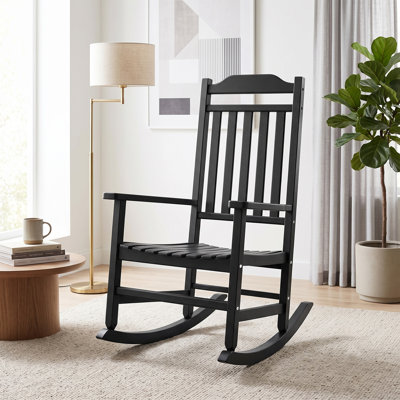Outdoor Resin Rocking Chair For All - Weather Use