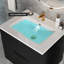 Meuble-lavabo 30 po avec lavabo en céramique-628863397