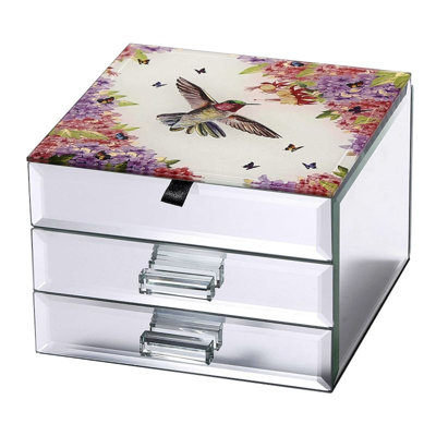 Acrylic Jewelry Box + Drawers