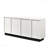 70.5" White Finish TV Stand With Drawers