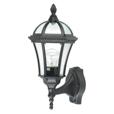 Wechsler Black Outdoor Wall Lantern