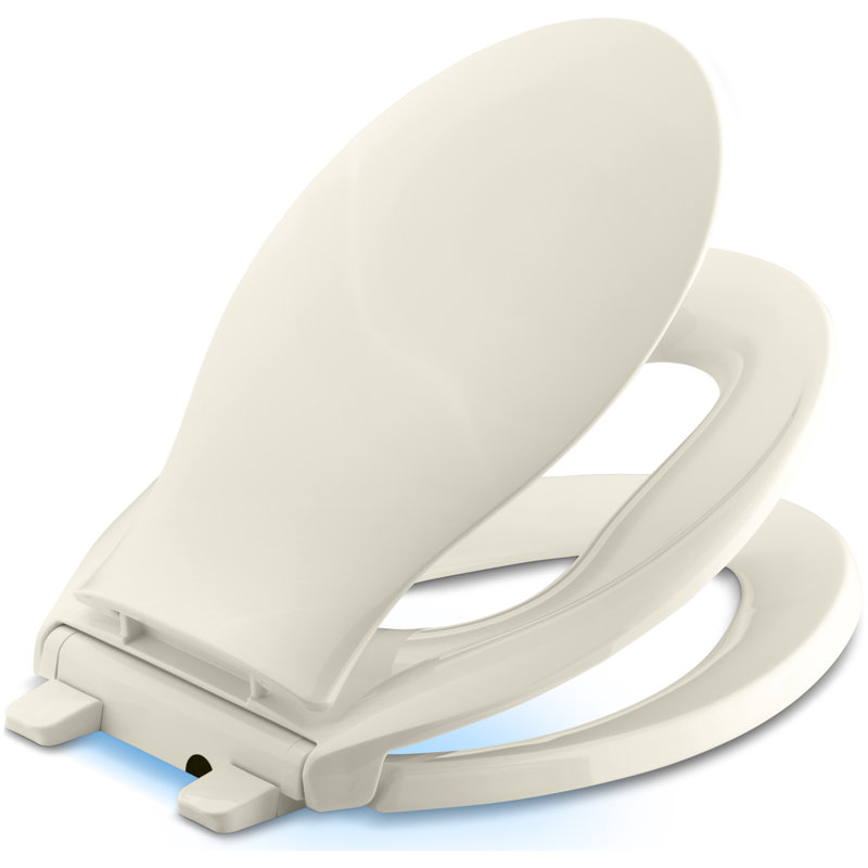 Transitions Elongated Toilet Seat, Almond, Non Ready Latch