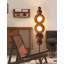 Ornement pour plancher rond Wabi Sabi