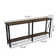 Tronchetti 70.87" Farmhouse Console Table with Shelf