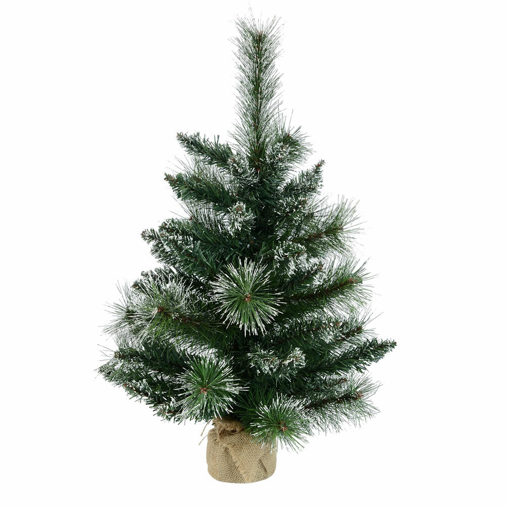 Andover Mills™ Snow Tipped Pine 2' Pine Christmas Tree | Wayfair