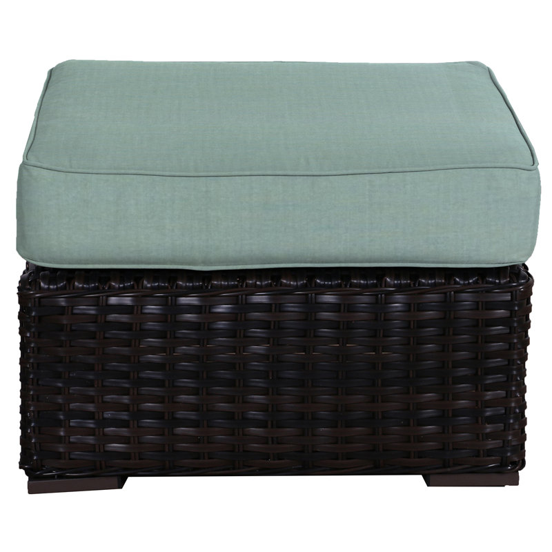 Repose-pieds d'extérieur avec coussin Sireci, Spa