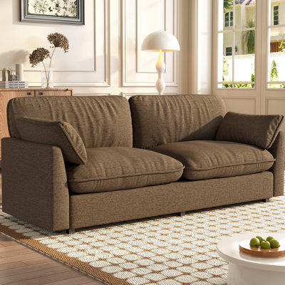 Comfy Loveseat Couch,Large Sofa Couches For Living Room