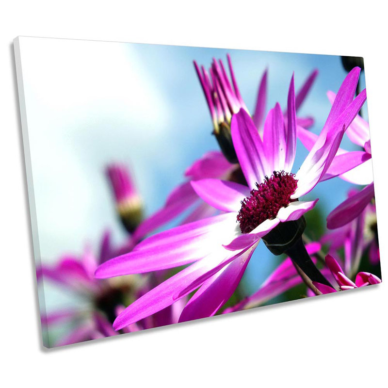 Wild Flowers Floral - Wrapped Canvas Print, 30.5cm H x 45.7cm W 