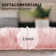Lush Silky Pink Faux Sheepskin Living Room Rug