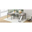 Lit mezzanine simple en L avec glissade et gris-1669744395