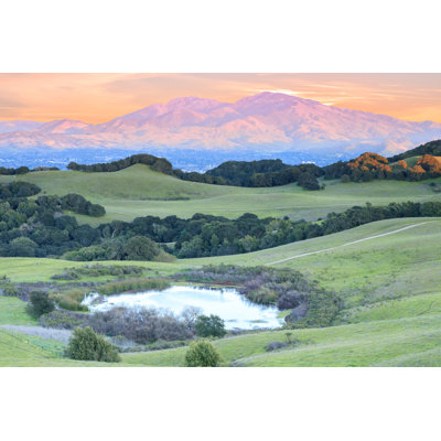 " Mount Diablo Sunset "