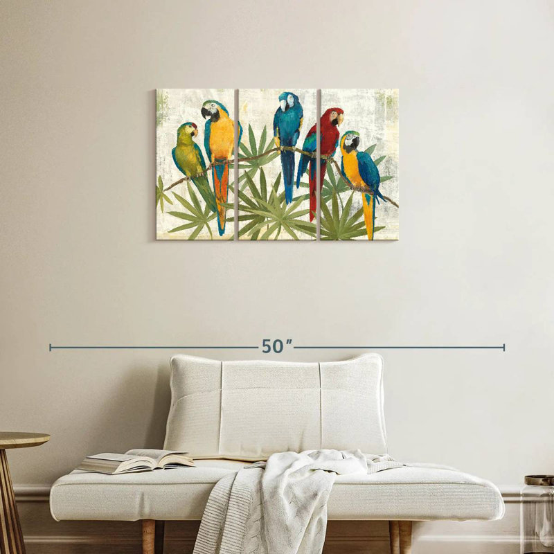 Birds Of A Feather, 20" H x 33" W