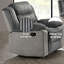 Fauteuil inclinable et oscillant rembourré