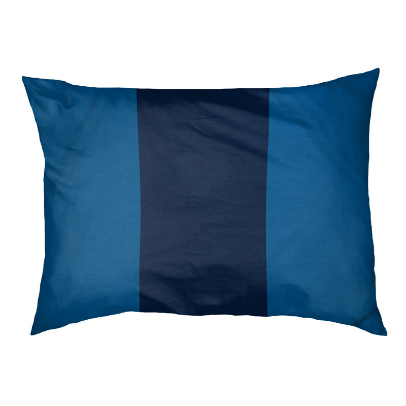Coussin pour chien hockey Las Vegas, Grand (l 50 po x P 40 po x H 17 po), Bleu aviateur / bleu nuit polaire / bleu aviateur