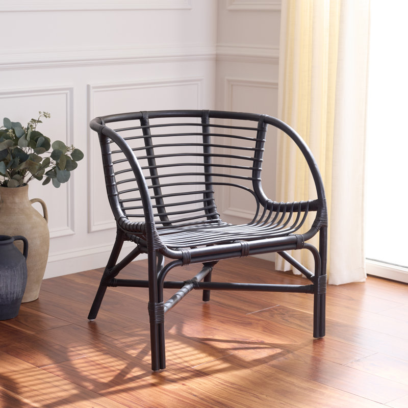 Valeriya Woven Rattan Arm Chair
