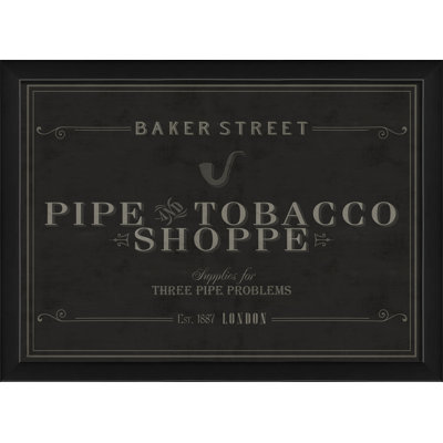 Cigar The Artwork Factory - Single Picture Frame Textual Art