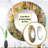 Radikha Green Floral Bamboo Bliss I - Floral Mirror, Green Round Decorative Wall Mirror, Printed Metal Art-473282149