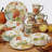 Certified International Autumn Harvest Set Of 4 Mug