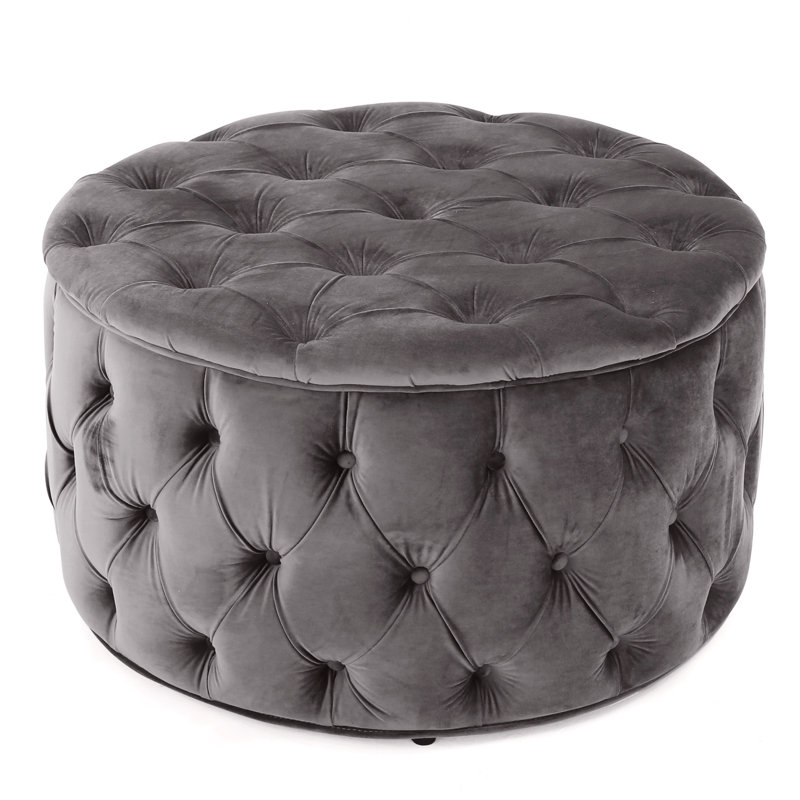 Stylish In Grey Velvet - For Extra Comfort Comfortable Build And Versatile Design
