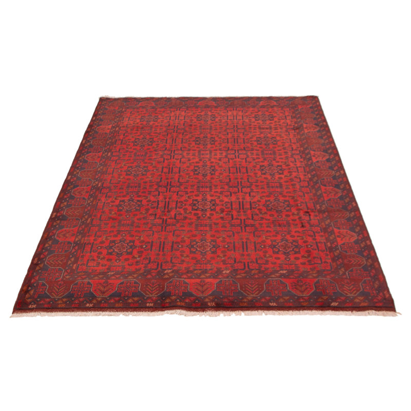 Tapis rouge Maleaha Esari 6 pi 9 po x 9 pi 4 po