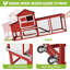 Walk In Chicken Coop with Chicken Run For Up To 3 Chickens-2022334637