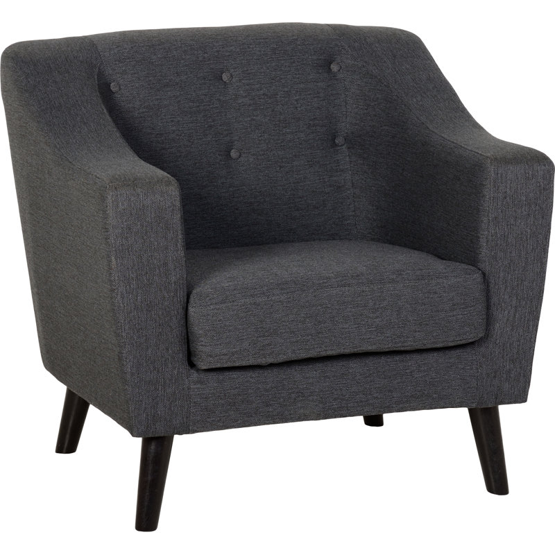 Rousseau Accent Chair, Grey