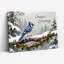 «Winter Bird Scene», art mural-1319268626
