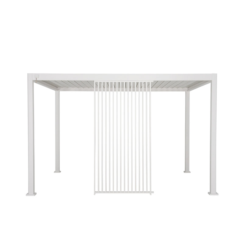 Panneau 111 déco pour accessoires de pergola, Blanc, H 93,6 po x l 46,8 po x P 2,4 po