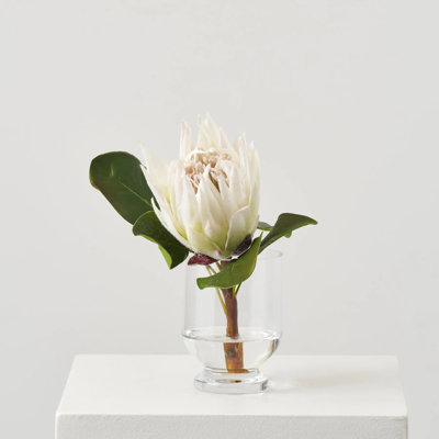 Protea Faux Floral in Vase