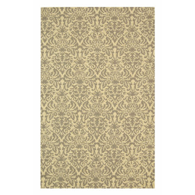 Ringwood Hand Hooked Wool Pile Damask Rug