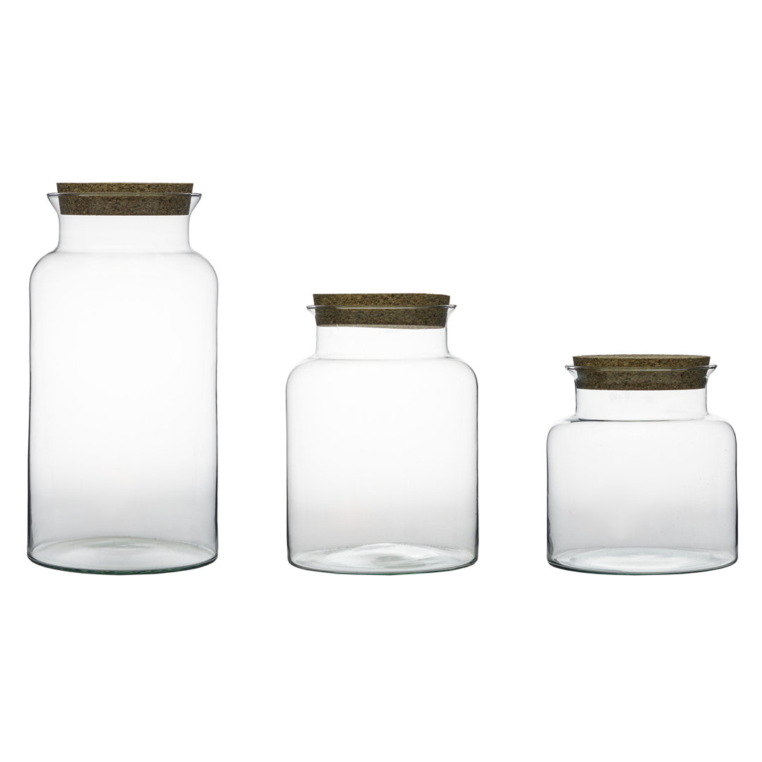 Rydell Handmade Glass Decorative Urns & Jars