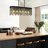 Shoshoni 6 - Light 28"W Linear Kitchen Island Pendant