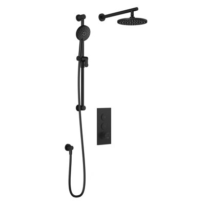 Système de douche complet avec valve brute